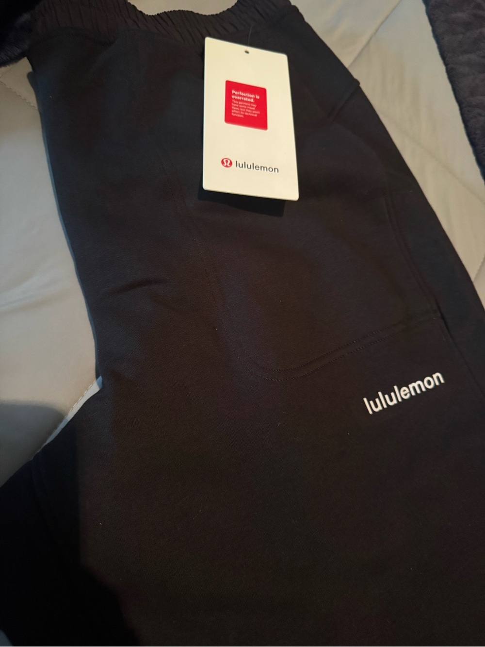 lululemon Black High-Waist Active Leggings with Logo